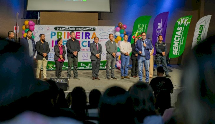 Seminário Regional da Primeira Infância reúne cerca de 500 profissionais em Nova Andradina