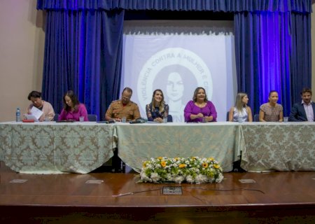 Nova Andradina participa do lançamento do “Agosto Lilás”Nesta edição da campanha, é comemorado os 16 anos da Lei Maria da Penha