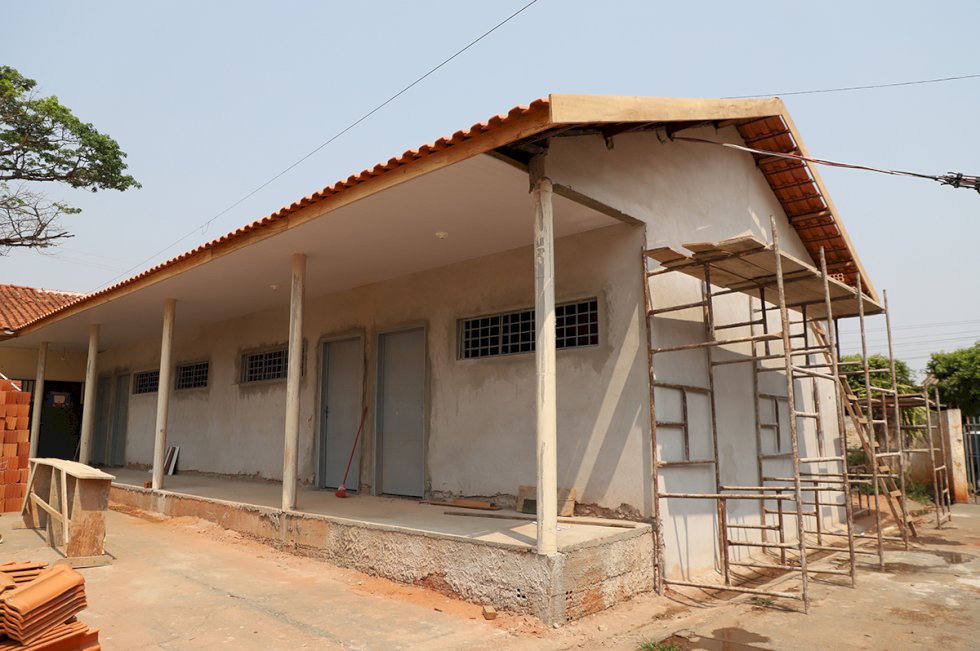 Prefeitura realiza ampliação da estrutura da Escola Brincando de Aprender