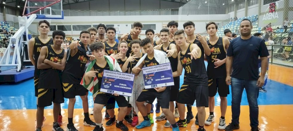NOVA ANDRADINA É VICE-CAMPEÃ DO SUB 17 DE BASQUETE