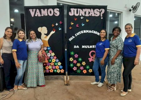 Coordenadoria de Políticas Públicas, vem desenvolvendo várias ações relacionadas as mulheres com o tema: O Protagonismo da Mulher Sul Mato-Grossenses.