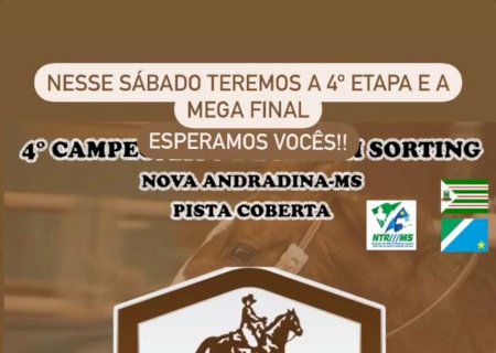 Nova Andradina recebe final do 4° Campeonato de Ranch Sorting do Vale do Ivinhema