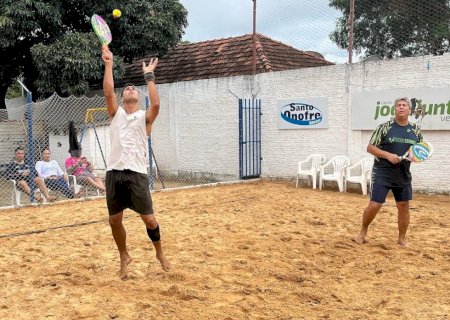 Etapa Corumbá do estadual de beach tennis com inscrições abertas