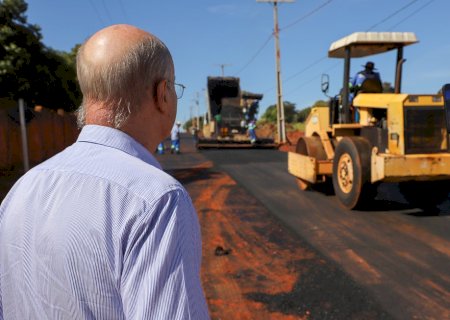Obras avançam e mudam cenário do Distrito Industrial de Nova Andradina