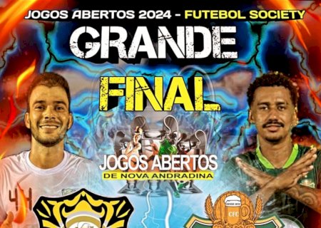 Grande final do Campeonato de Futebol Society de Nova Andradina acontece nesta sexta-feira