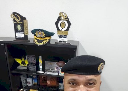 Capitão Marcos deixa a ativa, com a patente de Major