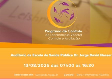 Com foco em fortalecer as estratégias de vigilância e prevenção, SES promove programa de controle da Leishmaniose Visceral no MS