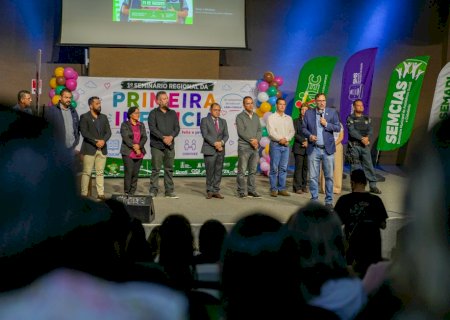 Seminário Regional da Primeira Infância reúne cerca de 500 profissionais em Nova Andradina